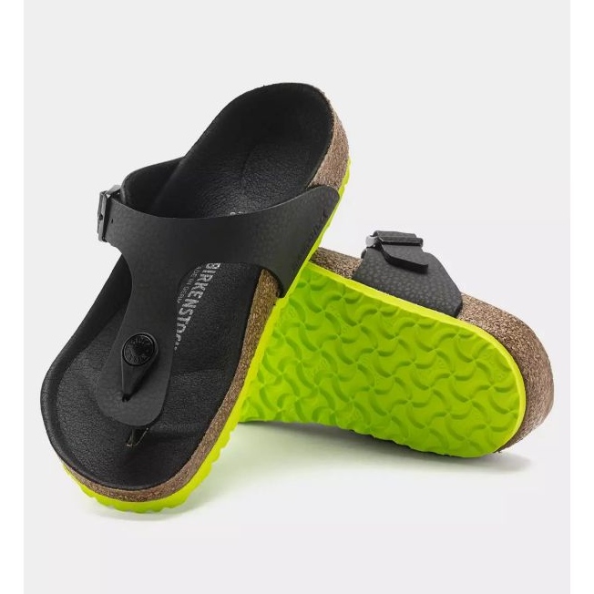 Papuče Birkenstock Gizeh Bs Jr 1024380 crno 2