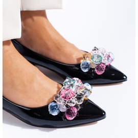 Ženske salonke Shelovet s niskom petom crna 1