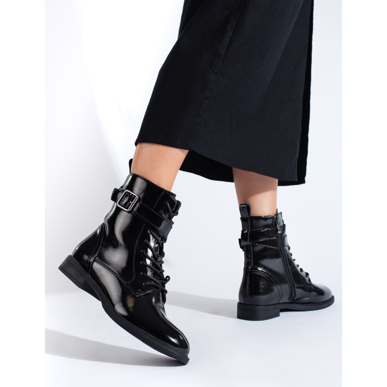 Shelovet crni lakirani radnici crna 1