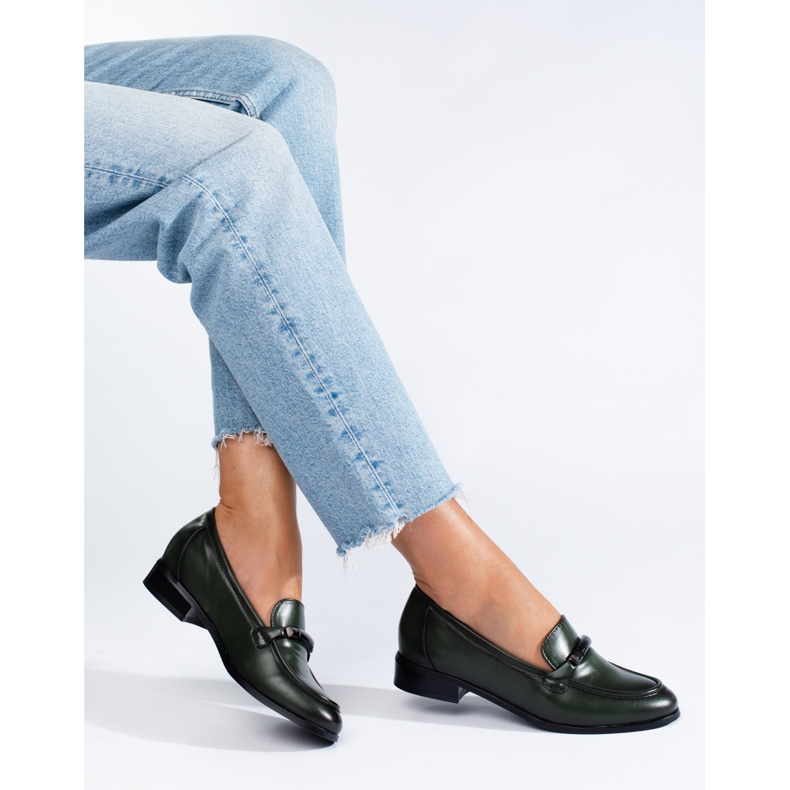 W. Potocki Tamno zelene elegantne cipele Potocki zelena 1