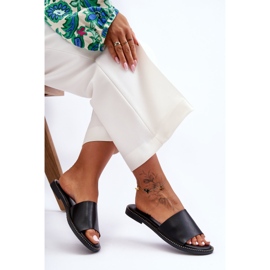 Klasične ženske crne papuče Afrodita crno 1