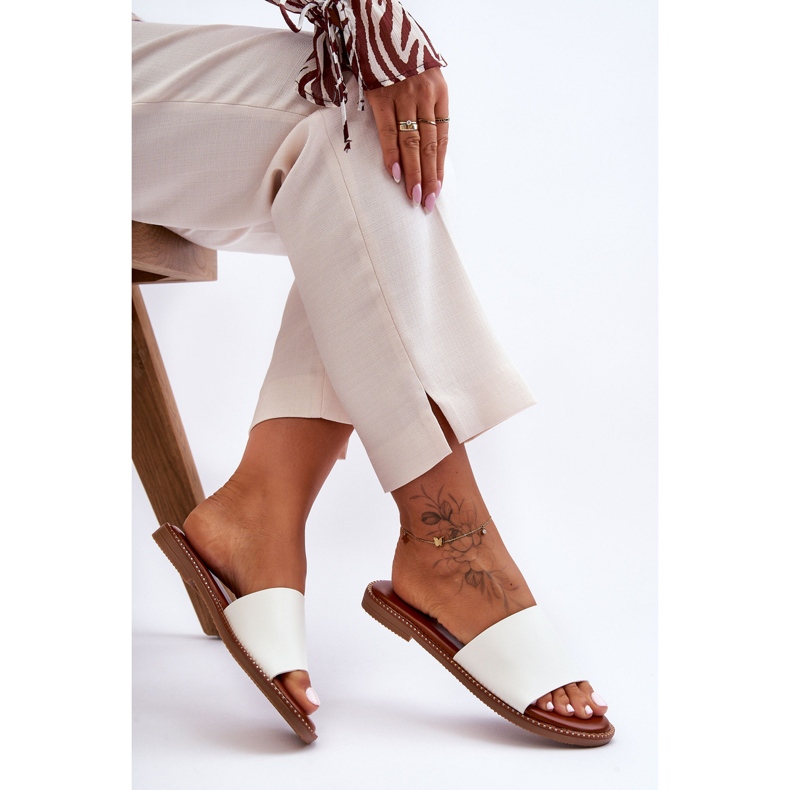 Klasične ženske sandale Bijela Afrodita 1