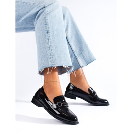 SHELOVET Elegantne mokasine crno 1