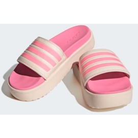Adidas Adilette Platform HP9409 ružičaste japanke bež 1