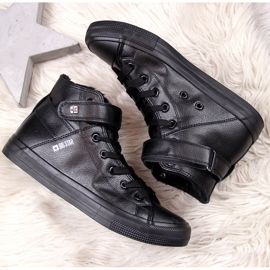 Crne izolirane tenisice Big Star V274542F crno 1