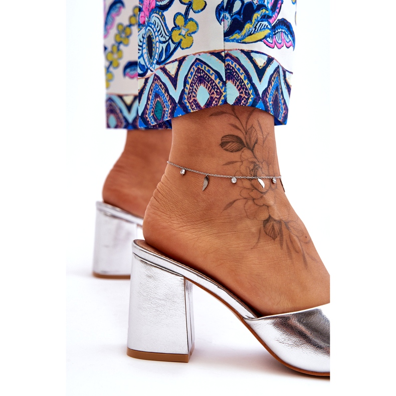 Srebrni eko-lebal eco-kovrča srebro 4