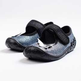 SHELOVET 3F leptir papuče za djevojčice siva 2