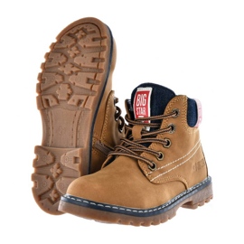 Dječačke čizme izolirane Camel Big Star KK374130 žuta boja 2