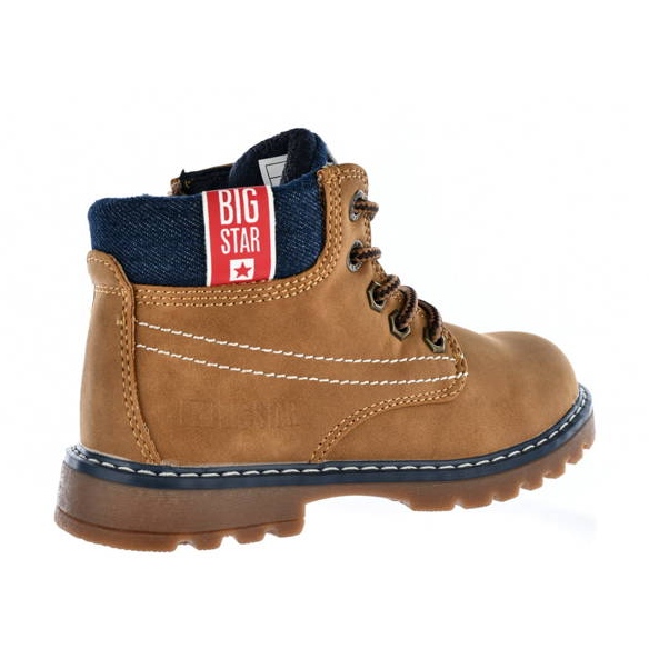 Dječačke čizme izolirane Camel Big Star KK374130 žuta boja 1