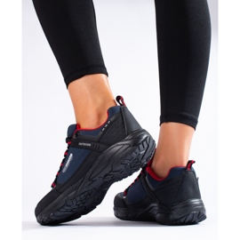 DK Trekking cipele na otvorenom crno mornarsko plava 2