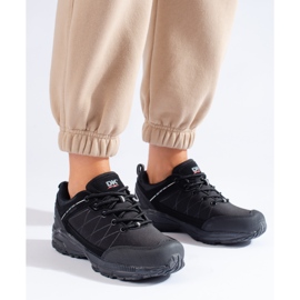 DK crne ženske trekking cipele crna 2