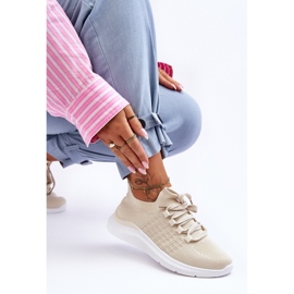 PG1 Klasične ženske sportske cipele svijetlo bež Nickilla 1