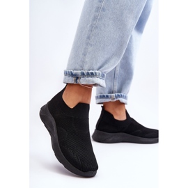 PG1 Ženske sportske cipele s natikačama crne Claris crna 1