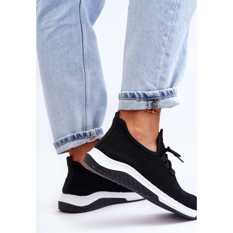 PG1 Klasične platnene natikače Black Gusto crno 2