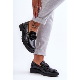 PG1 Lakirane mokasine s platformom crne Jarren crna 2