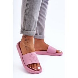 Ženske sportske papuče 4F 4FSS23FFLIF069-56S Pink ružičasta 1