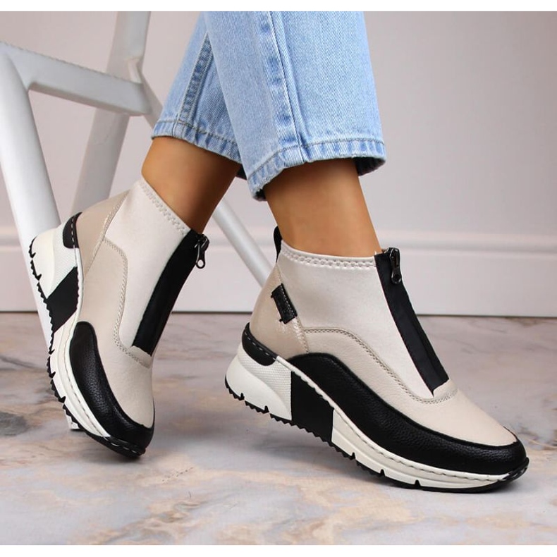 Big Star Gležnjače Rieker W RKR608 bež 2