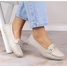 Ženske kožne natikače Filippo DP4547 Bež 2