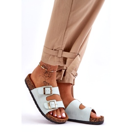 MSMG Ženske natikače Sandale Cortina Mint zelena 3