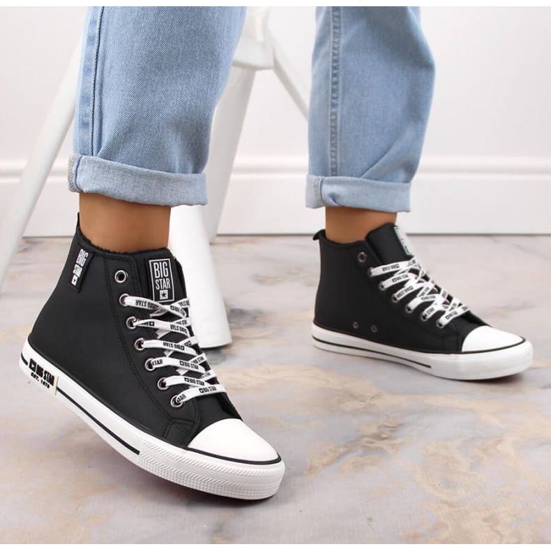 Big Star W INT1898B izolirane tenisice crne crno 2