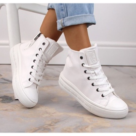 Izolirane tenisice na vezanje Big Star W INT1902A bijele bijela 1