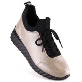 Bež kožne cipele Rieker Remonte W RKR611A 1