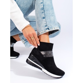 W. Potocki Tople ženske sportske čizme Potocki crna 1