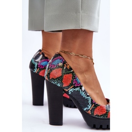 Kožne cipele na petu Maciejka 02629-56 višebojne višebojan 2