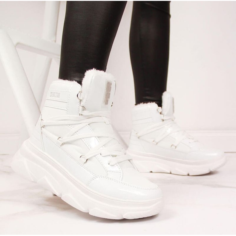 Čizme za snijeg Big Star W II274463 INT1613B bijela 2