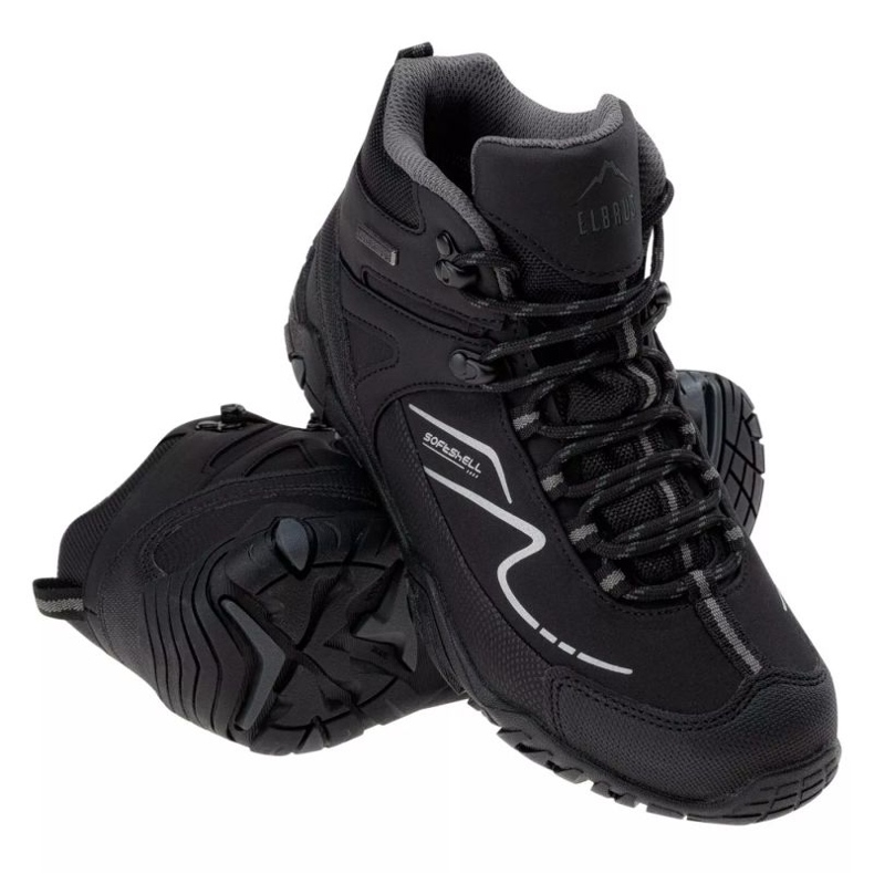 Cipele Elbrus Maash Mid Wp Teen 92800377078 crno 1