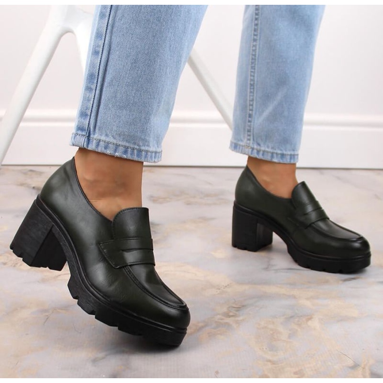 Cipele na post Potocki W WOL166B zelene zelena 2