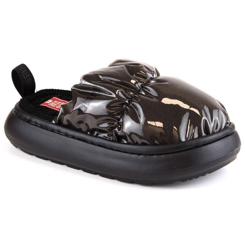 Kućne papuče metalik Big Star W INT1910 crne crno 2