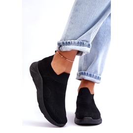 Ženske sportske cipele s natikačama crne Claris crno 7