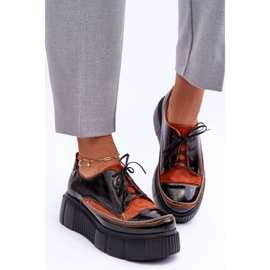 Ženske kožne cipele Maciejka 50740-18 crne crna 1