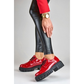 La.Fi Lakirane crvene cipele na vezanje crvena 2