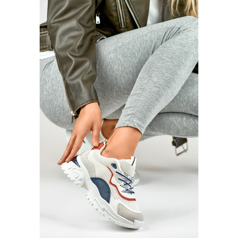 Laila ženske bijele tenisice bijela 1