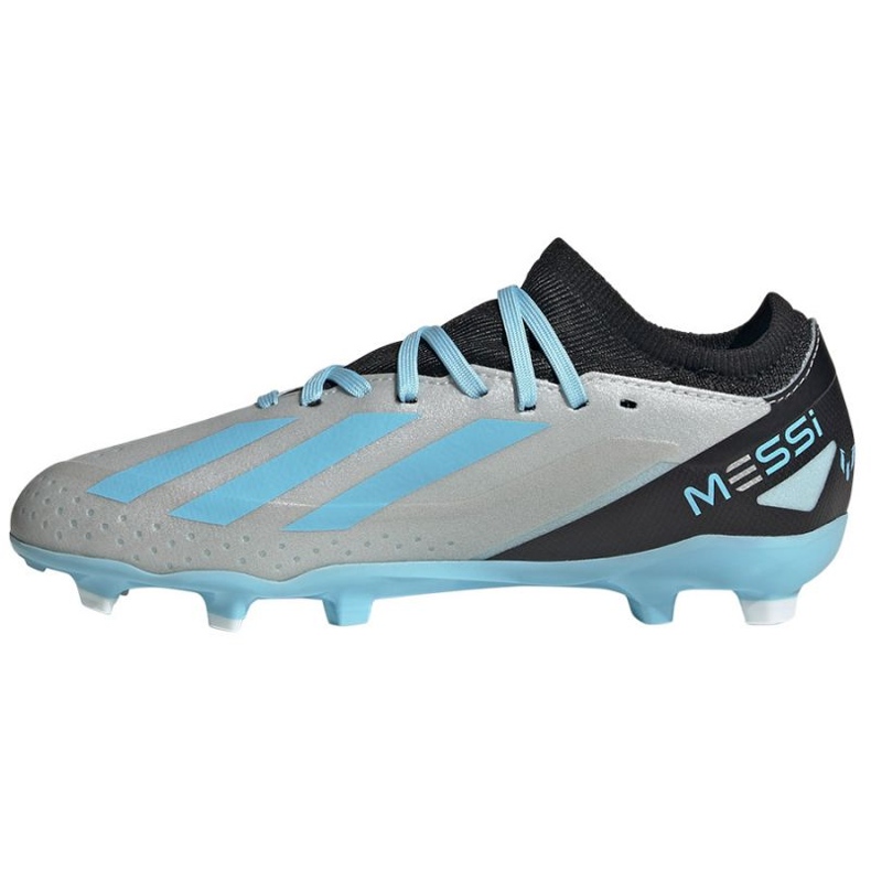 Adidas X Crazyfast Messi.3 Fg Jr IE4077 tenisice za nogomet siva nijanse sive 1