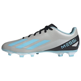 Adidas X Crazyfast Messi.4 FxG M IE4072 tenisice za nogomet siva nijanse sive 1