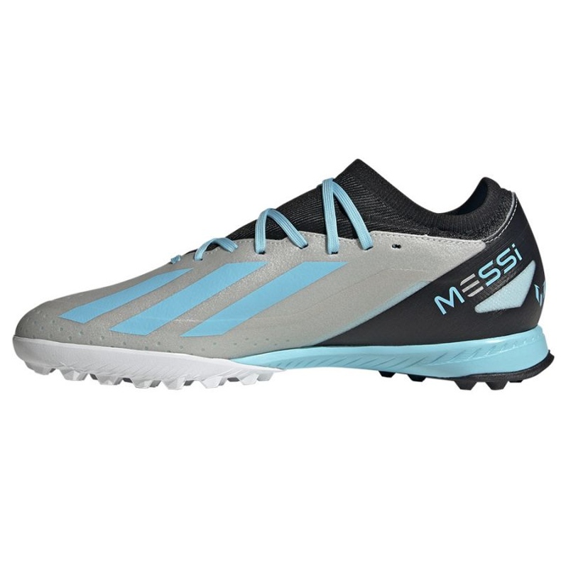 Adidas X Crazyfast Messi.3 Tf M IE4074 tenisice za nogomet srebro 1