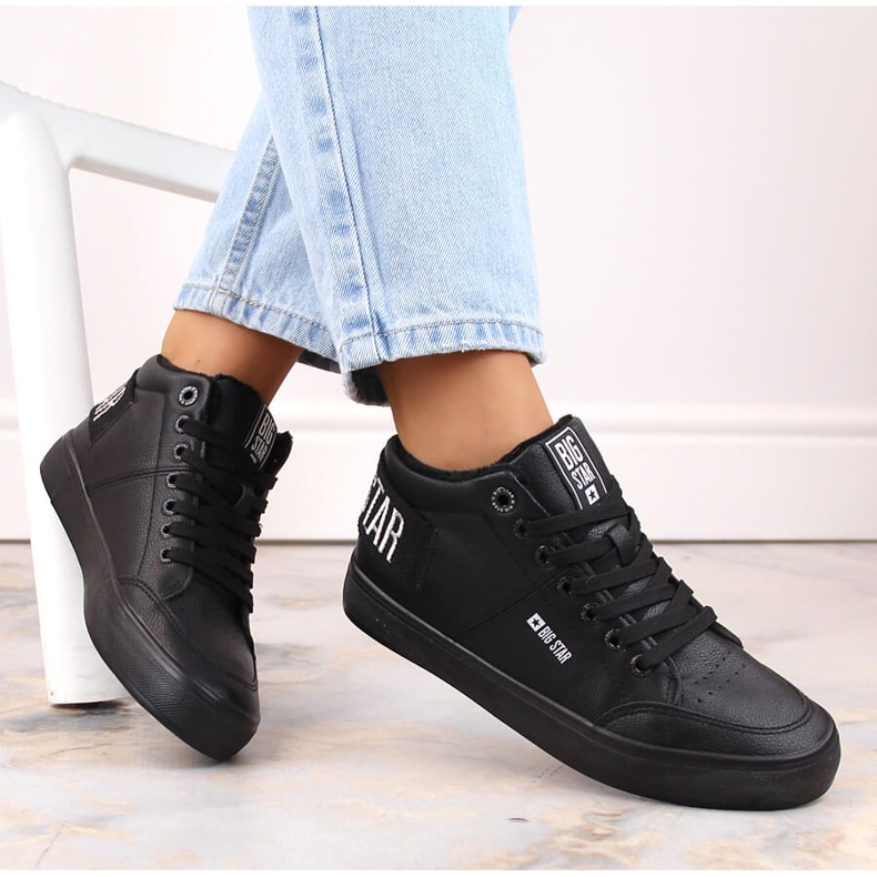 Crne izolirane tenisice Big Star EE274351 crna 1