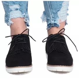 Crne mokasine s resama iz tvrtke Crushing Hard crno 1