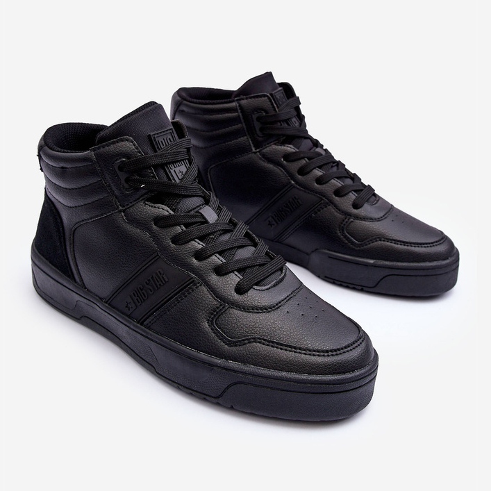 Muške sportske cipele od memorijske pjene Big Star KK174135 906 crne crna 1