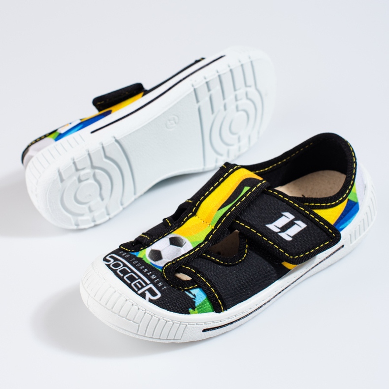 Shelovet raznobojne papuče za dječaka raznobojna 1