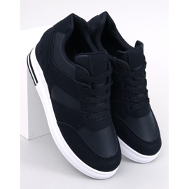 Rinno Crne tenisice na wedge crna 1