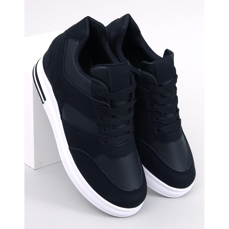 Rinno Crne tenisice na wedge crno 1