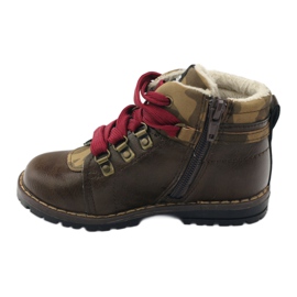 American Club Čizme i gležnjače s patentnim zatvaračem 16221 smeđe smeđa 2