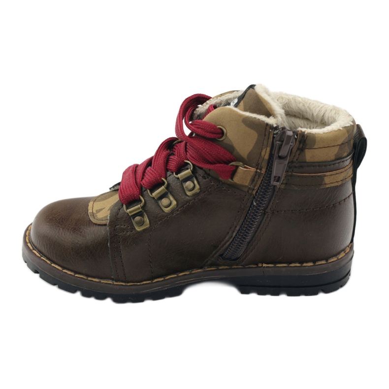 American Club Čizme i gležnjače s patentnim zatvaračem 16221 smeđe smeđa 2