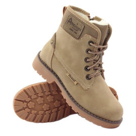 Tople drvene jakne American Club 1904 bež 3