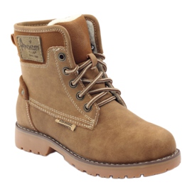 American Club Zimske čizme, čizme, papuče, američka deva iz 1904. godine smeđa višebojan 1