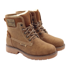 American Club Zimske čizme, čizme, papuče, američka deva iz 1904. godine smeđa raznobojna 4